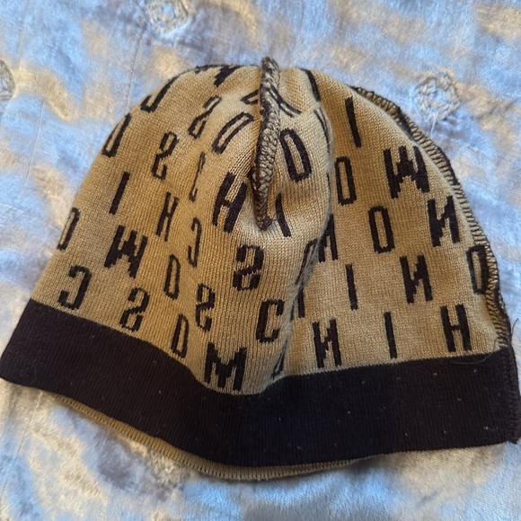 Moschino hat & scarf (beige & brown) Material - wool/cotton blend - Picture 6 of 9